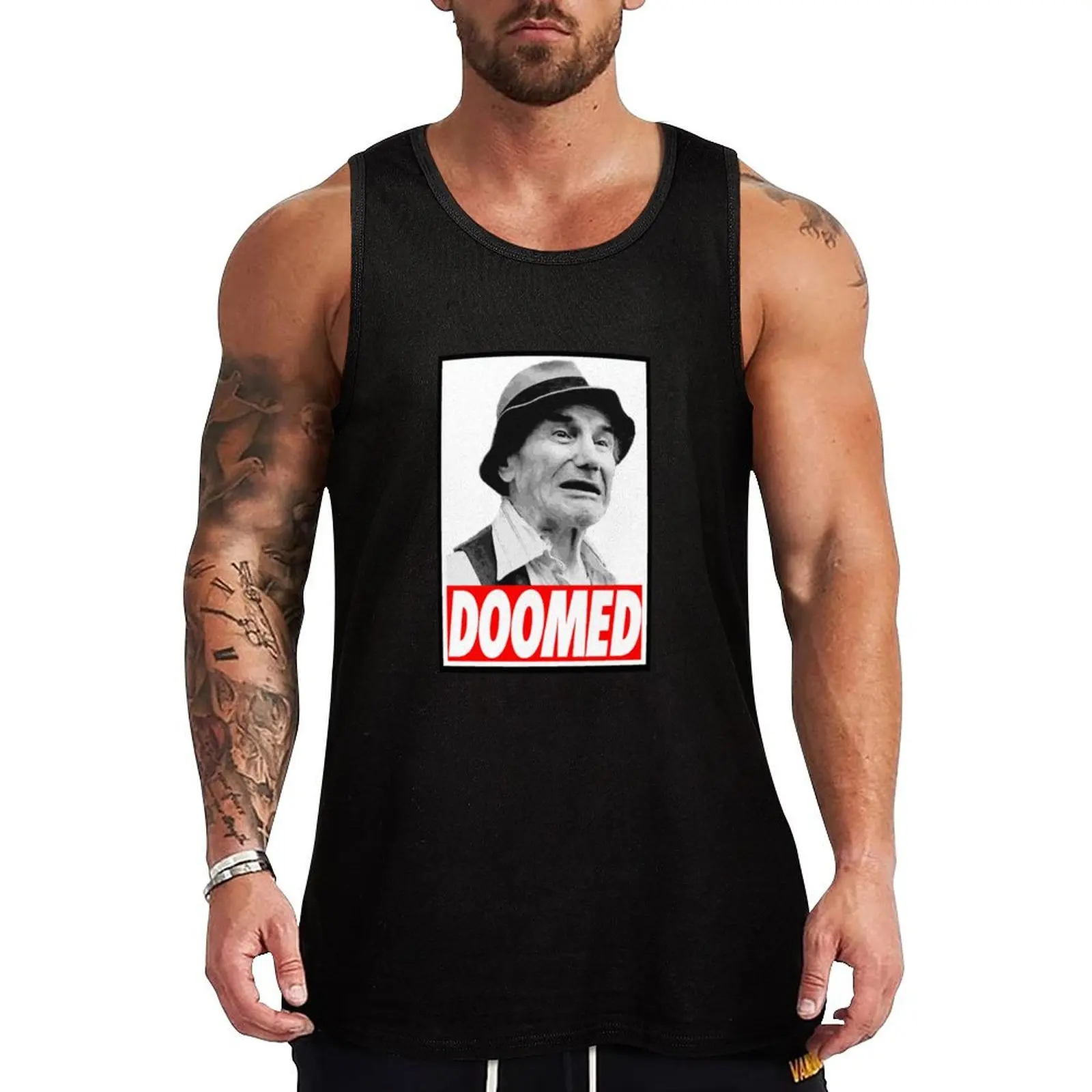 

Ralph Tank Top Geometric Print Tank Top Modern Graphic Sleeveless