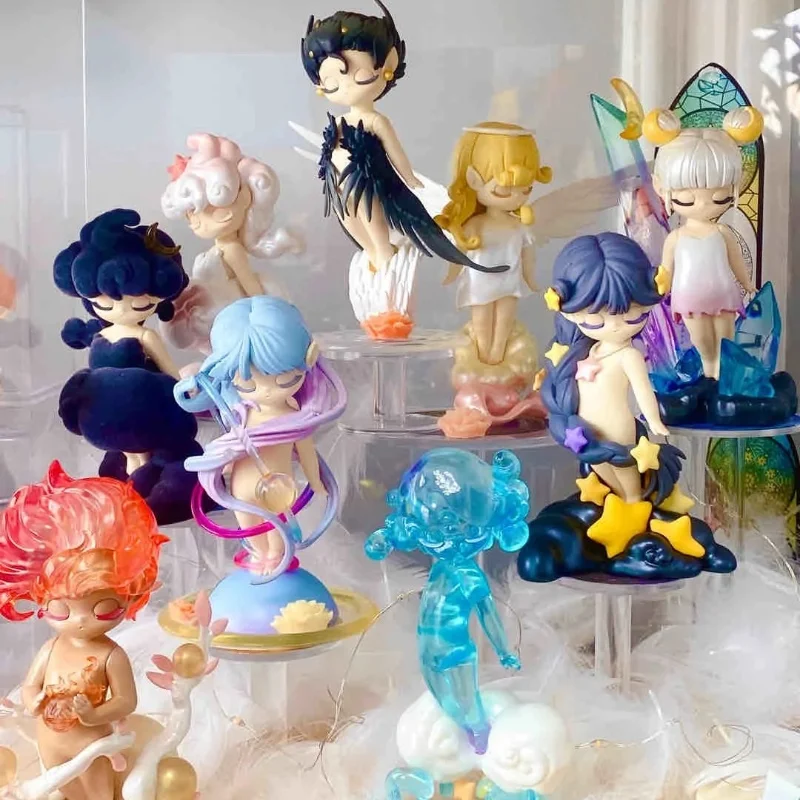 

Sleep Sky Elf Series Blind Box Kawaii Anime Figure Surprise Mystery Box Cotton Collect Ornaments Model Toys Adult Children Gifts