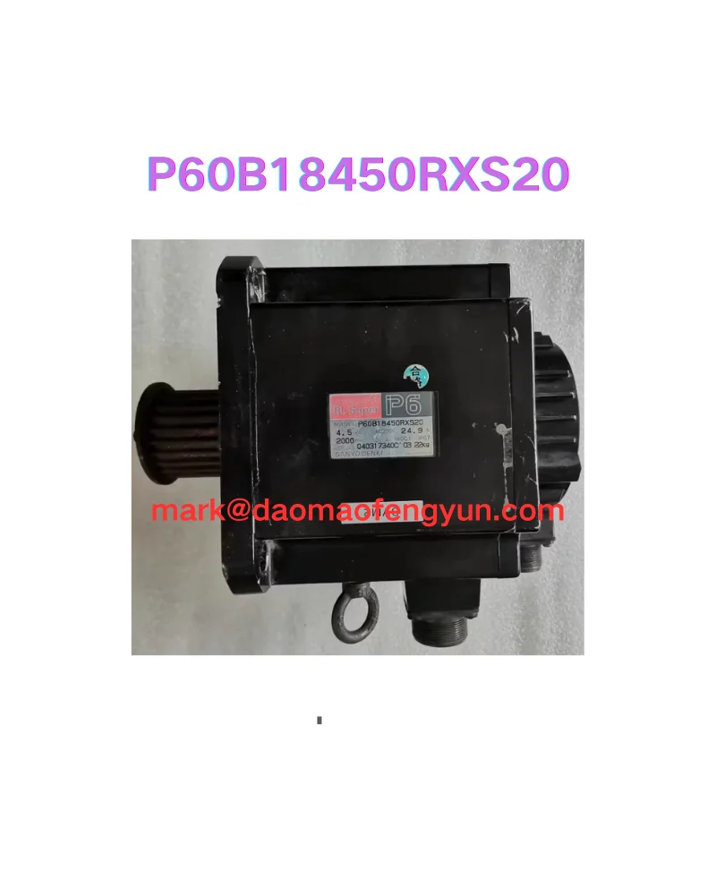 

P60B18450RXS20 Серводвигатель б/у, протестирован, в хорошем состоянии.