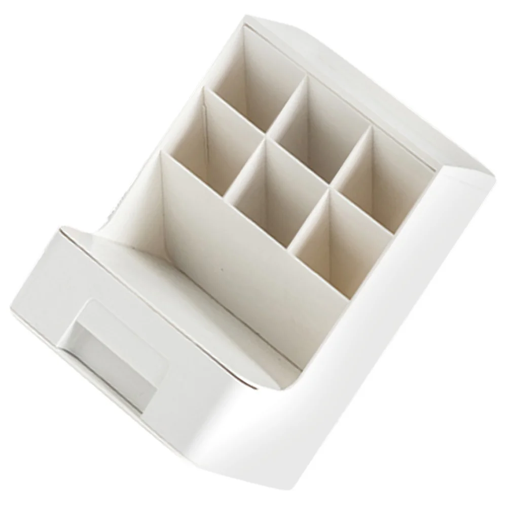 Desktop Organizer Pen Holder Box Multifunctional Compartment Desk Storage For Office School Home Stationery Organizer