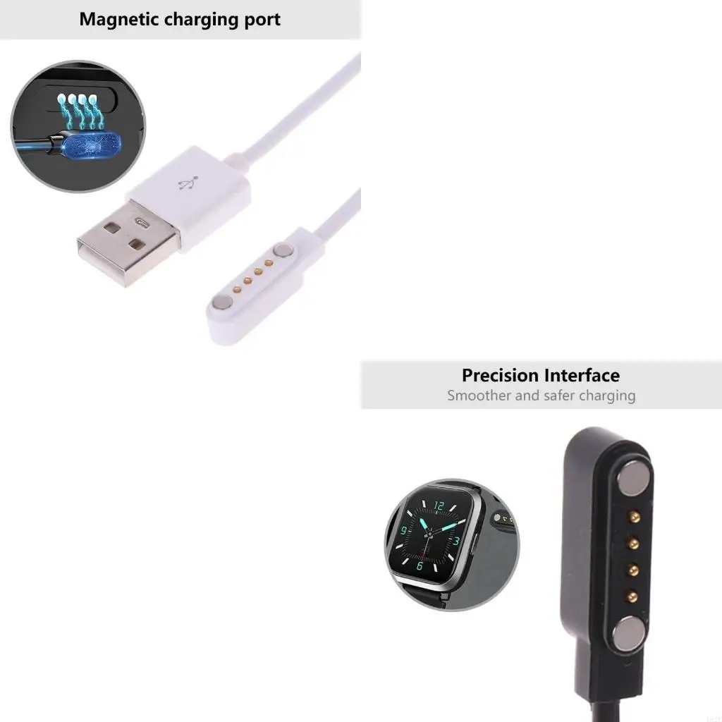 462E USB Charging Holder Cable Brackets for KW88 KW18 GT88 G3 Power Charging Adapter Smartwatch Charging Brackets Cradles