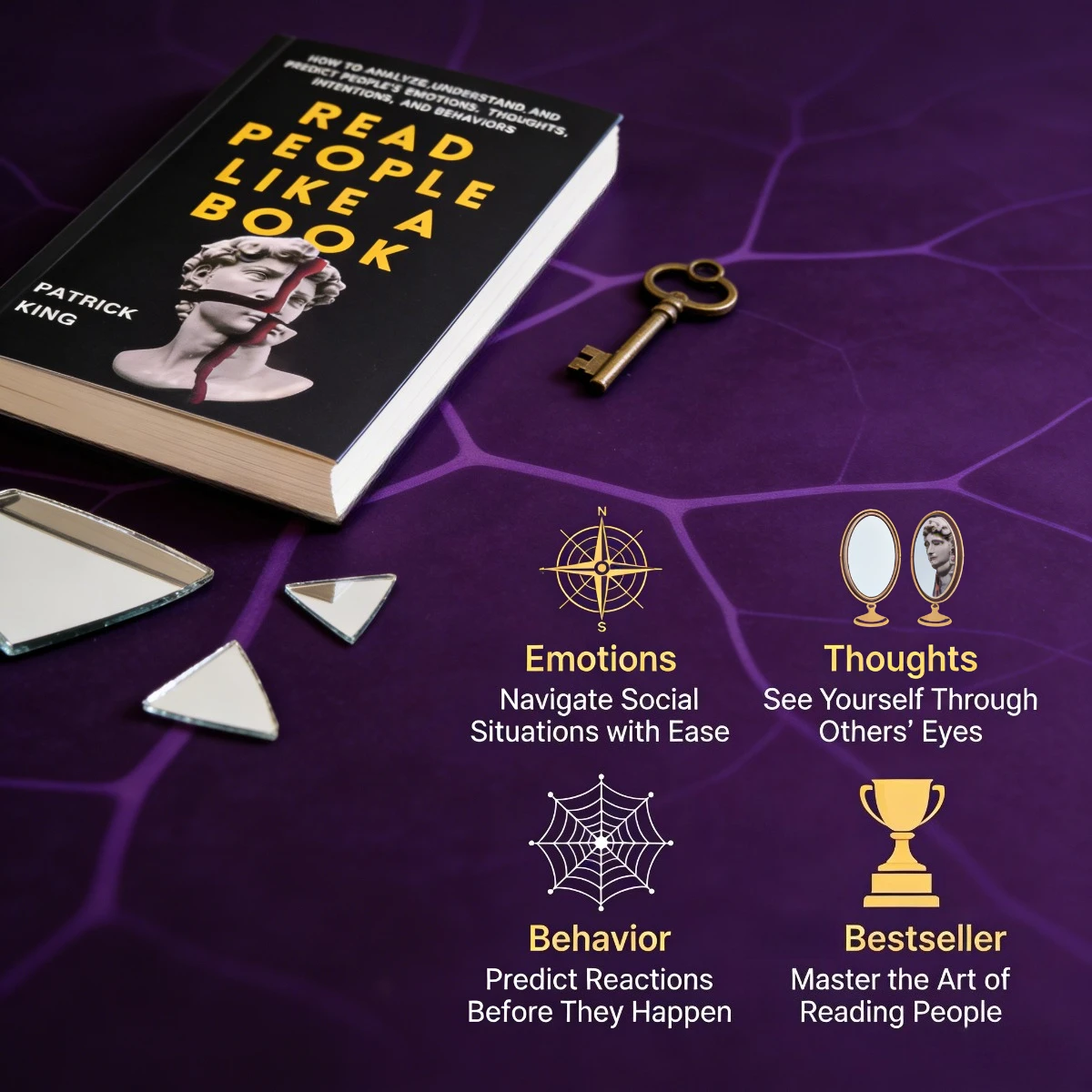 Read People Like A Book By Patrick King – How To Analyze, Understand & Predict People’s Emotions & Behaviors Social Psychology