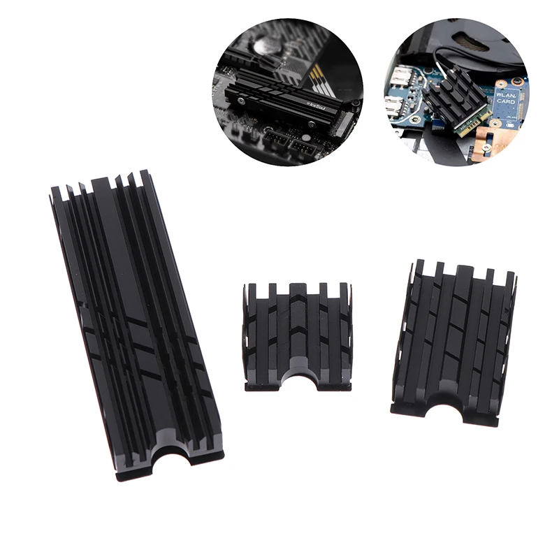 

1Pc SSD Heatsink Double-Sided Heat Sink With Thermal Silicone Pad Final Cool IceSoul 01 M.2 2280 M.2 2242 M.2 2230