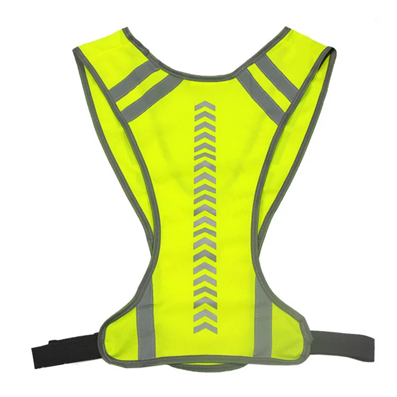 Motorcycle Safety Jacket Visible Reflective Vest Working Clothes Night Security Running Cycling Coat