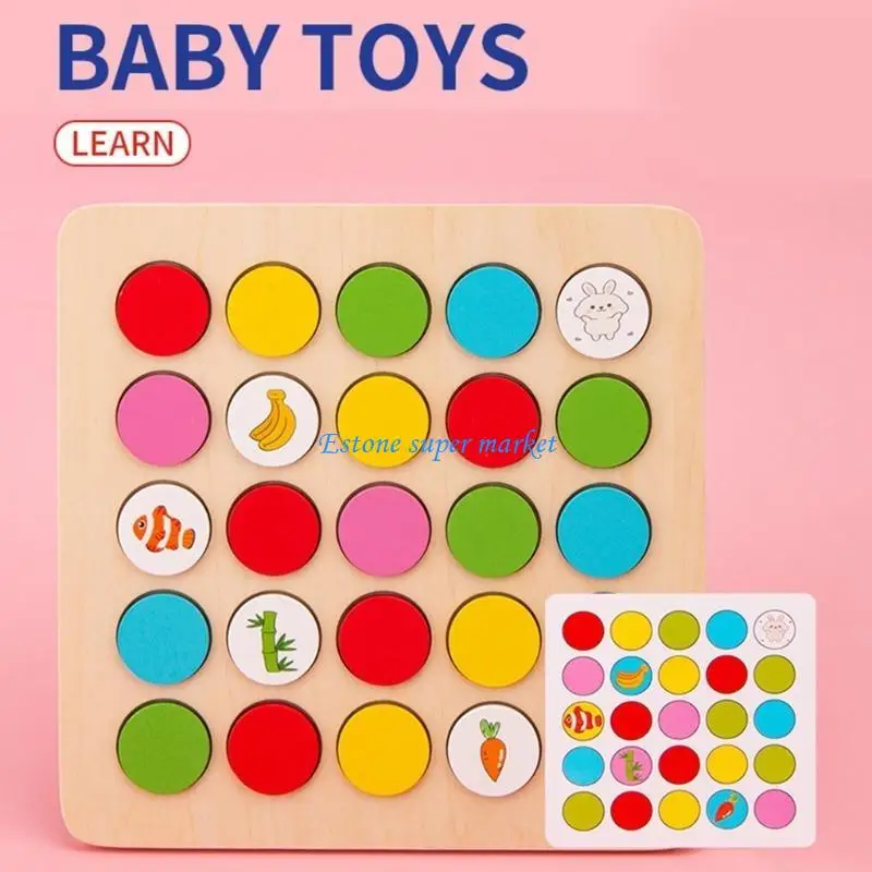 090b Holzbrettspiel Farbsortieren Mathematikler