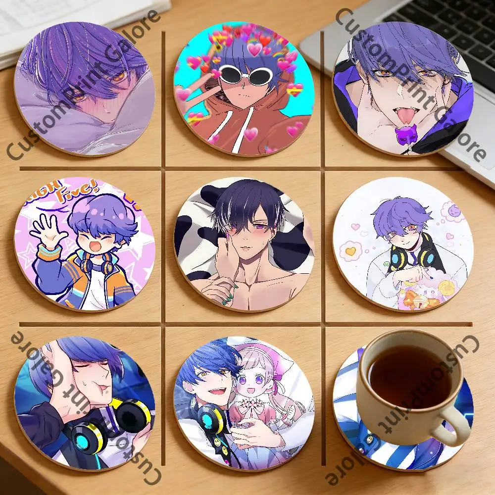 

Leviathan Eco-Friendly Pine Coasters HD Print Design Non-Slip, Heat-Resistant Table Protection