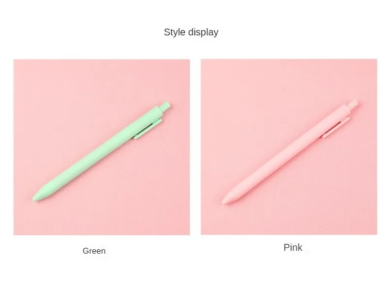 10 Teile/satz Kawaii Candy Farbige Gel Stift Kreative Macron Farbe Serie Student Schreiben Schule Bürobedarf Schreibwaren – Detail 8