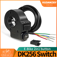 Ebike WUXING DK256 Light Horn Switch For  Electric Bicycle Scooter Turning Signal Light Switch Modified  Conversion Kit