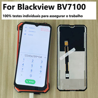 100% Tested For Blackview BV7100 LCD Display + Touch Screen Replacement For Blackview BV 7100 LCD