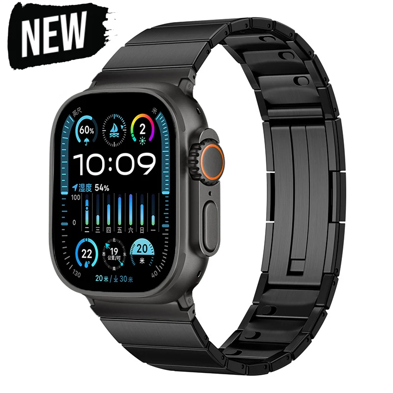 

316L Stainless Steel Band for Apple Watch Ultra 3/2 49mm 46mm 42mm 45mm 41mm 44mm Metal Strap Iwatch Series 11 10 9 8 7 6 SE 5 4