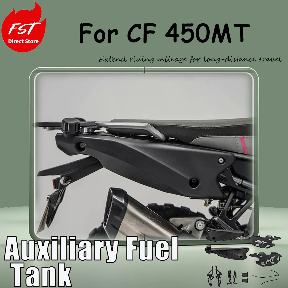 For CF 450MT Modified Accessories - Long-Range Auxiliary Fuel Tank with Left 3.5L and Right 3.4L Capacity Standby Fuel Tank