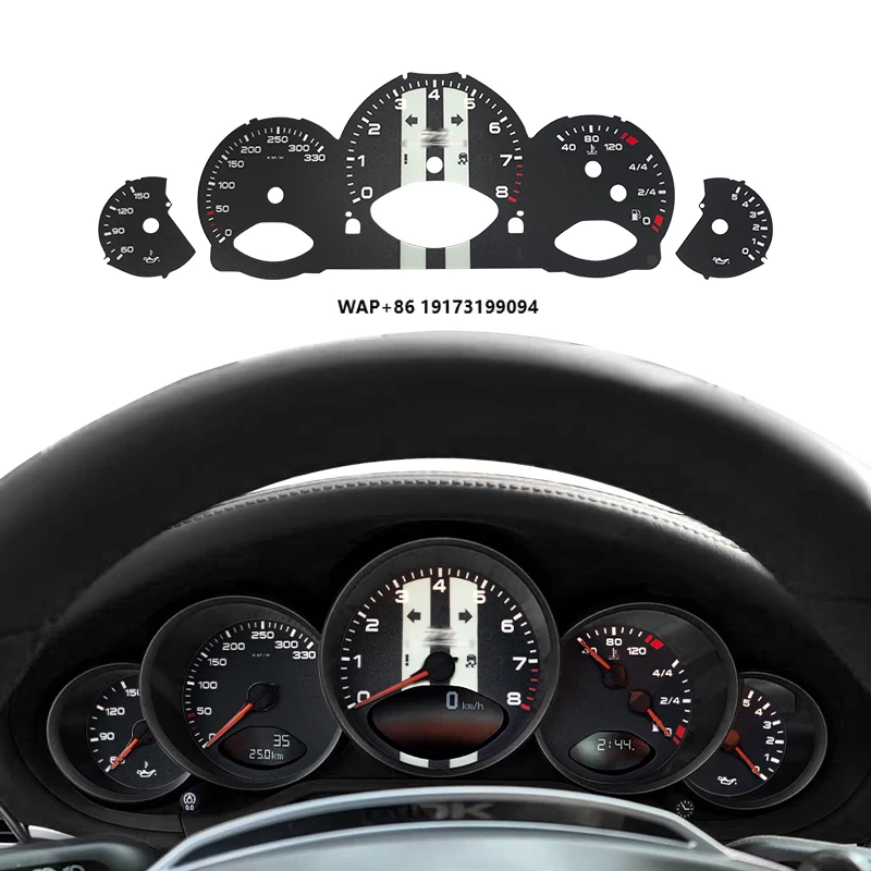 

For 997 Carrera New Upgrade Instrument Paper Color Change 911 Carrera Instrument Modification