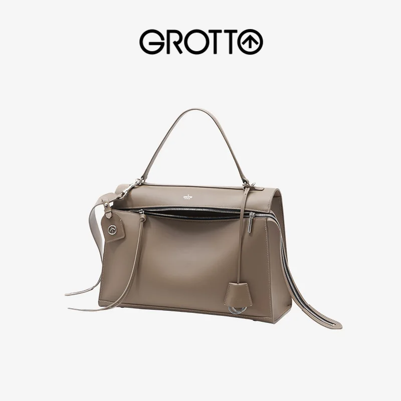 

GROTTO Fashion 2025 New Luxury Large Handbag Shoulder Bag Large Capacity Wide Shoulder Strap