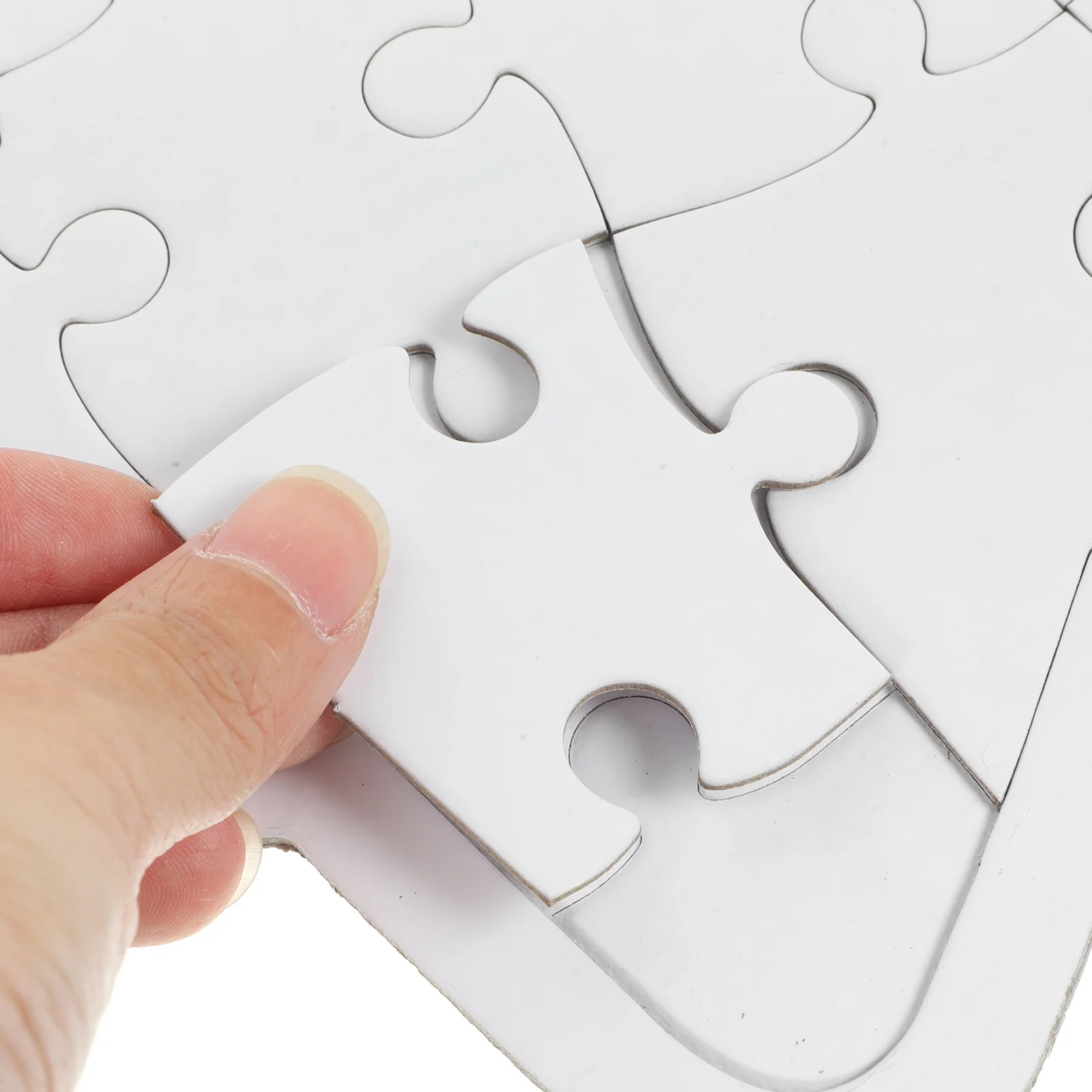 6個入り DIYぬりえパズル 空白の紙パズル 子供向け 描画クラフト アートプロジェクト 再利用可能 学習楽しいゲーム 空白の車パズル