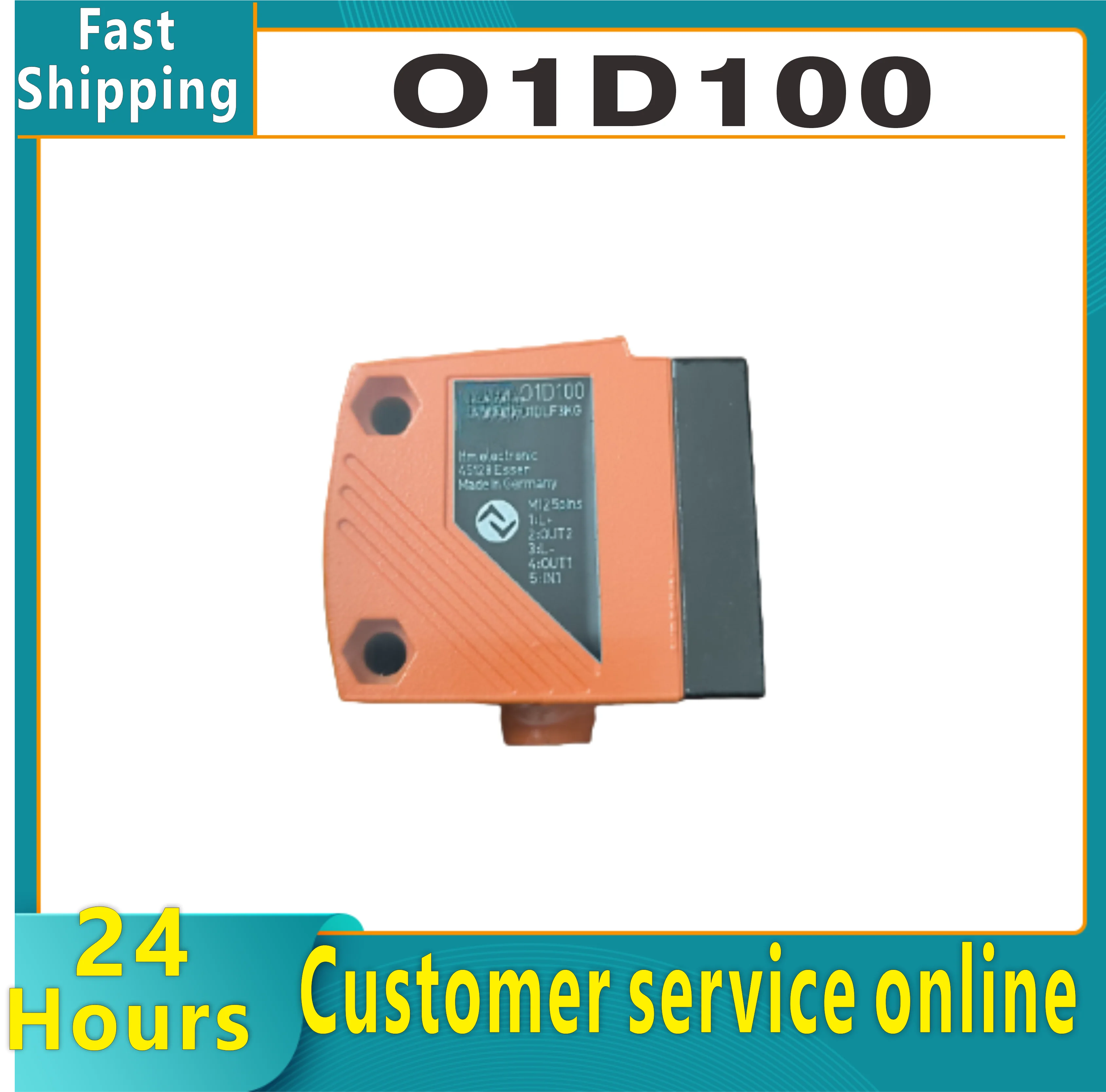 brand new original O1D100 O1DLF3KG/IO-LINK IFM photoelectric distance sensor,  laser sensor