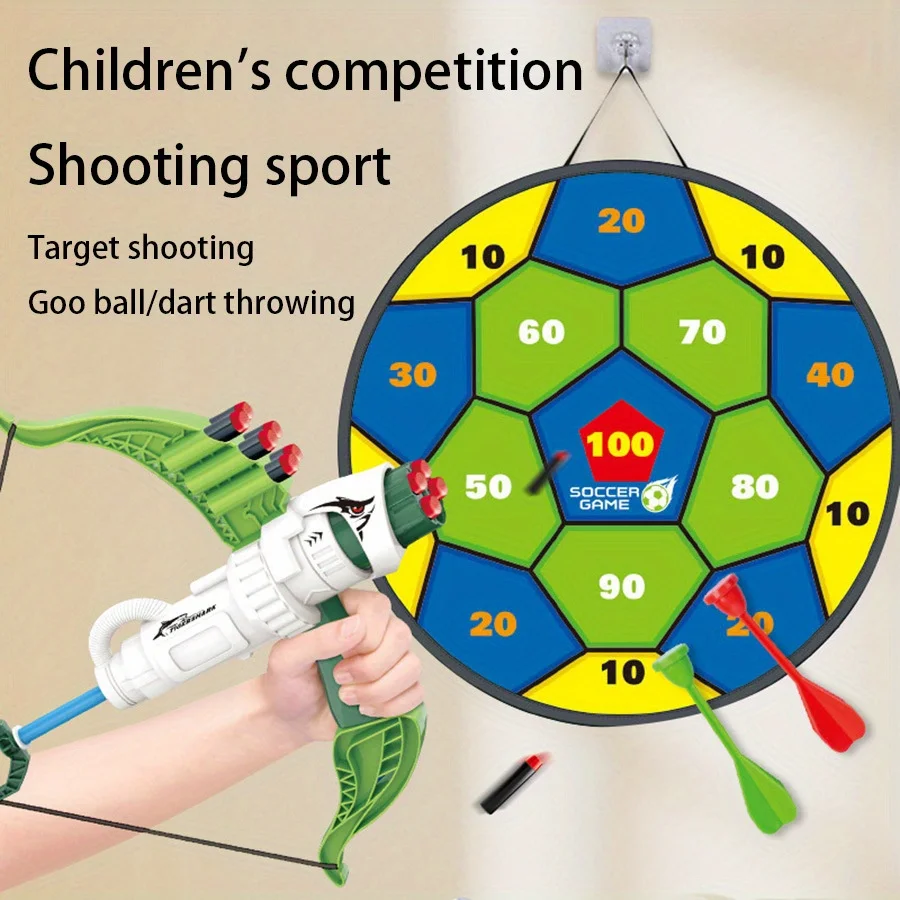 مجموعة ألعاب الرماية العائلية 4 في 1: لعبة ممتعة للآباء والأطفال لتقوية علاقتهم وتطوير المهارات