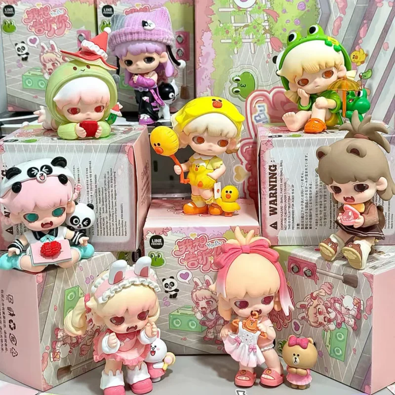 

New Arrival Genuine Youbu Fourth Generation "I Want To Tell You" Series trendy Blind Box Cute Play Mysterious Birthday Surprise