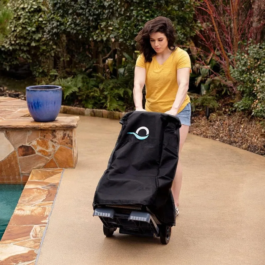 حزمة غطاء علبة عالمية وكلاسيكية، حماية دائرية عامية ممتازة للتخزين في الهواء الطلق، مثالية لأدوات البستنة في الحديقة #3