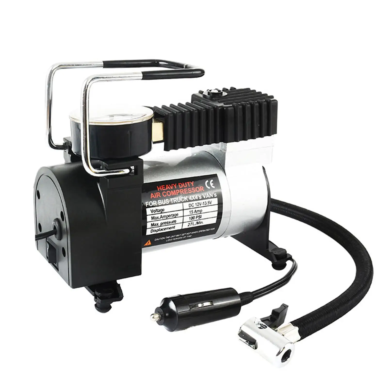 Tire Inflator Portable Multipurpose Portable Car Tire Pump for SUV Cars