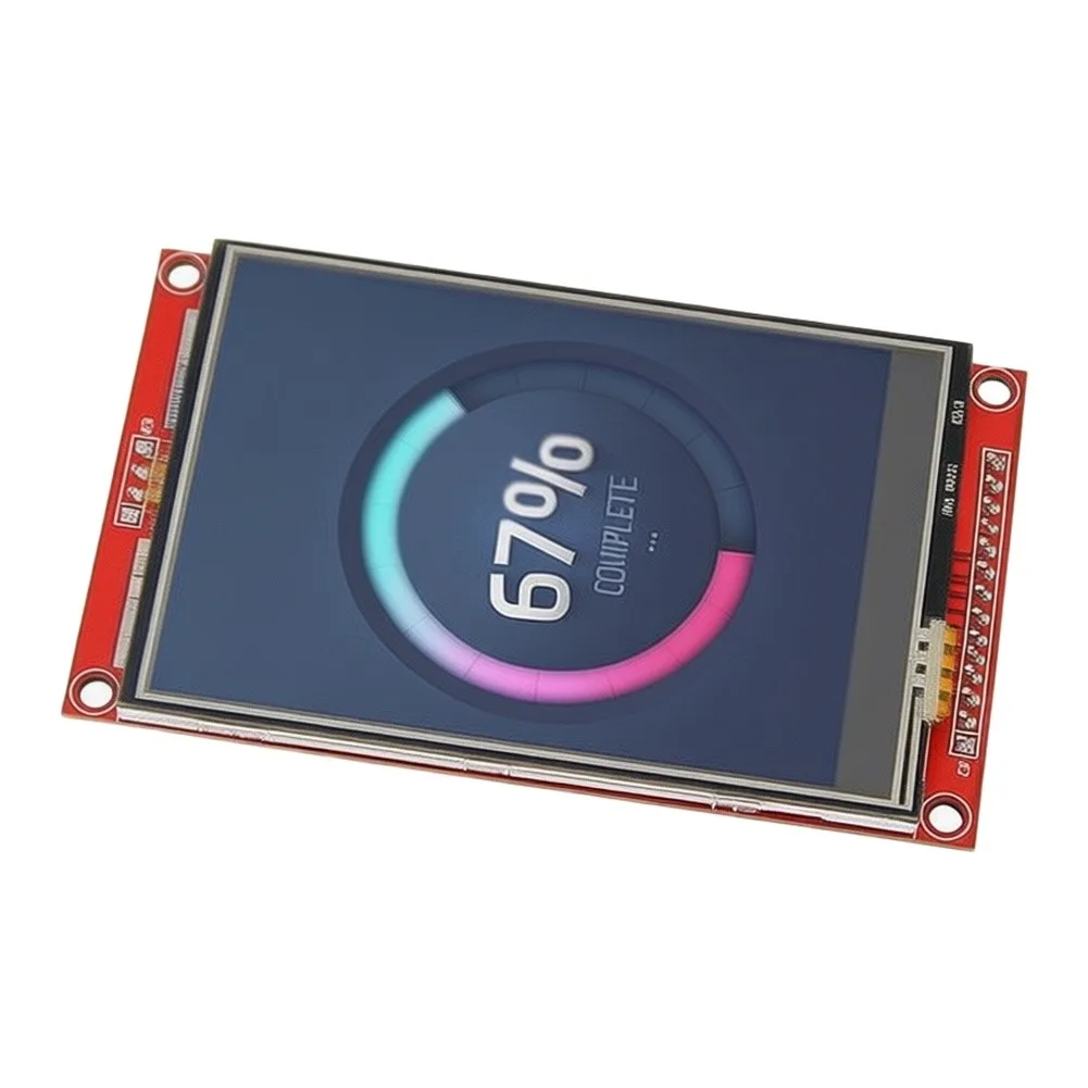 3.2 inch For SPI Serial TFT LCD 240x320 Pixel Touch Screen with For SD Slot for STM32F103 F407 and GD32 Series