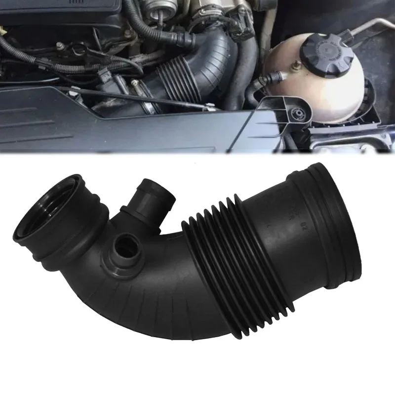 13717597586 Fits For BMW 1 Series F20 2010 2011 2012 2013 2014 2015 Car Air Duct Filtered Pipe Intake Hose Black 13 71 7 597 586