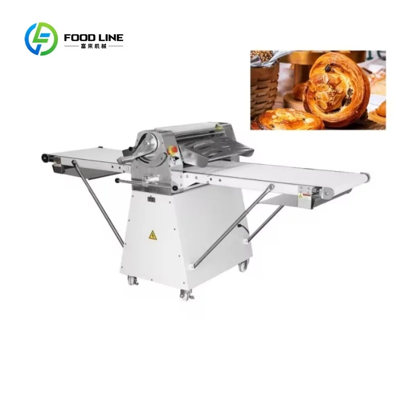 Customized Multi-Function Easy Operation Dough Sheeter Cutter Laminating Machine for Bakery Pastry Cake Pizza Shop Processing
