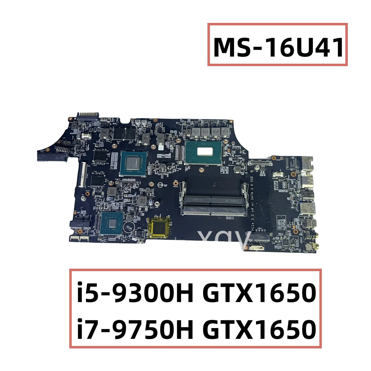 MS-16U41 MS-16U4 Original For MSI GL65 GF63 Laptop Motherboard I5-9300H I7-9750H GTX1650/4G Mainboard 100% Test Perfect