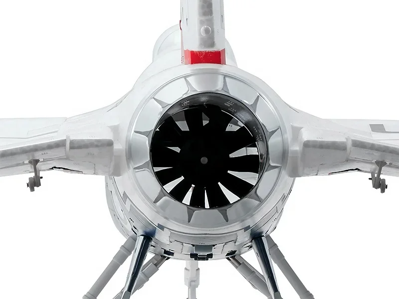 FMS Hobby-avión teledirigido modelo Jet Fighter, EDF F16 Fighter Falcon, sin escobillas, 40A, ESC, EPO, 6-CH, 64mm, 14,8 V, 9G, Servo PNP para exteriores