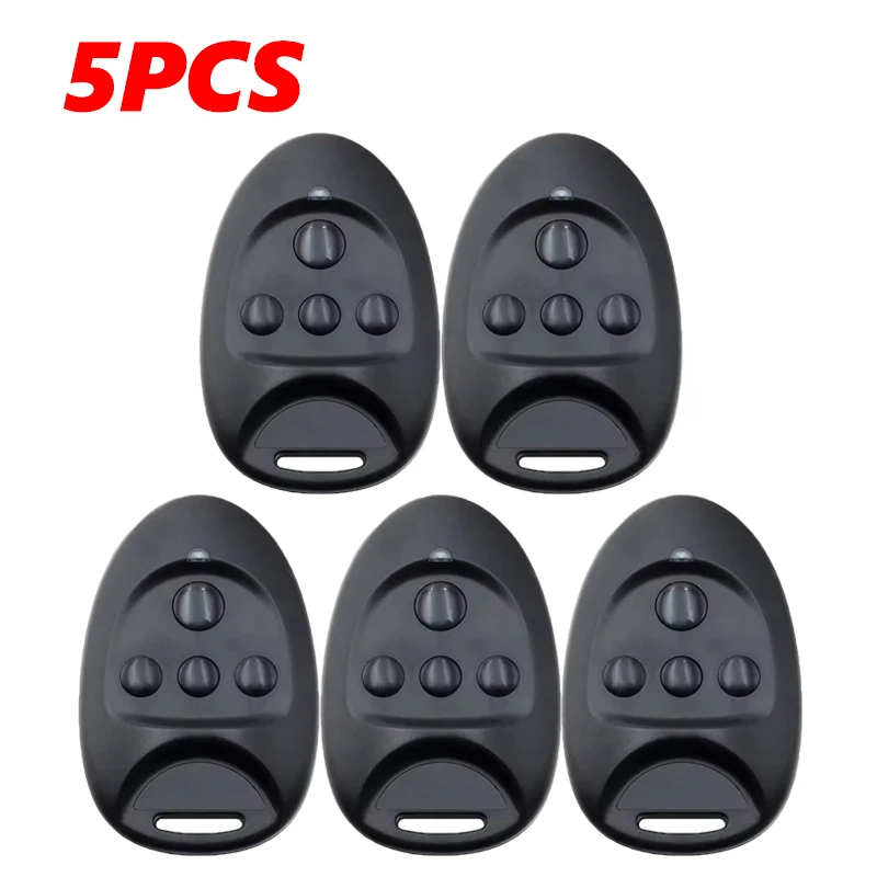 

5 шт. Пульты дистанционного управления для гаражных ворот SPACE SP2 SP4 433 МГц, с зеленой светодиодной подсветкой.