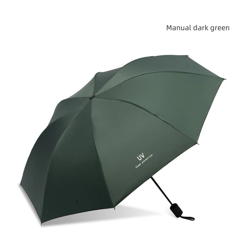 8-Rib Automatic folding Umbrella - Compact, lightweight, durable, UV protection - rain and sun umbrella, automatic sunshade 01