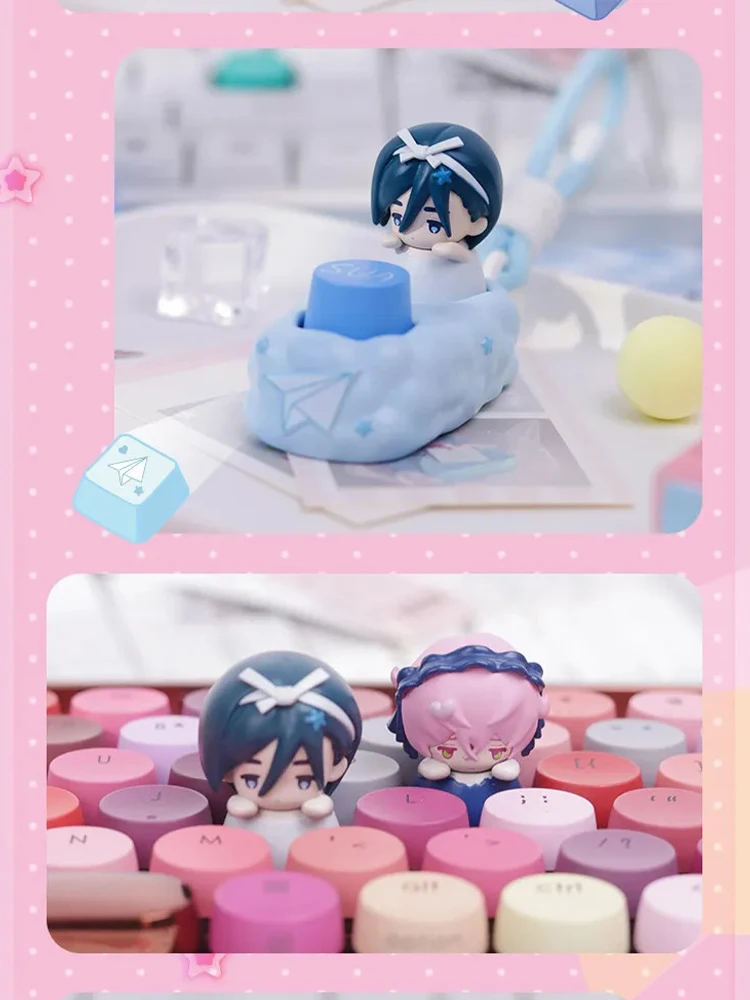 สินค้าของแท้จาก Alien Stage ผลิตภัณฑ์ใหม่ ฟรีคีย์แคปแบบกลไกจากซีรีส์ Free Stage กล่องสุ่มเซอร์ไพรส์ คุณภาพสูง ของสะสม ของขวัญ