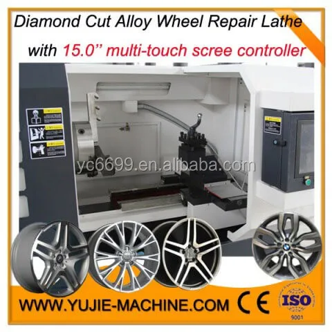Wheel Cnc Rim Repairing Alloy Wheel Restoration CNC Lathe Hine For Sale