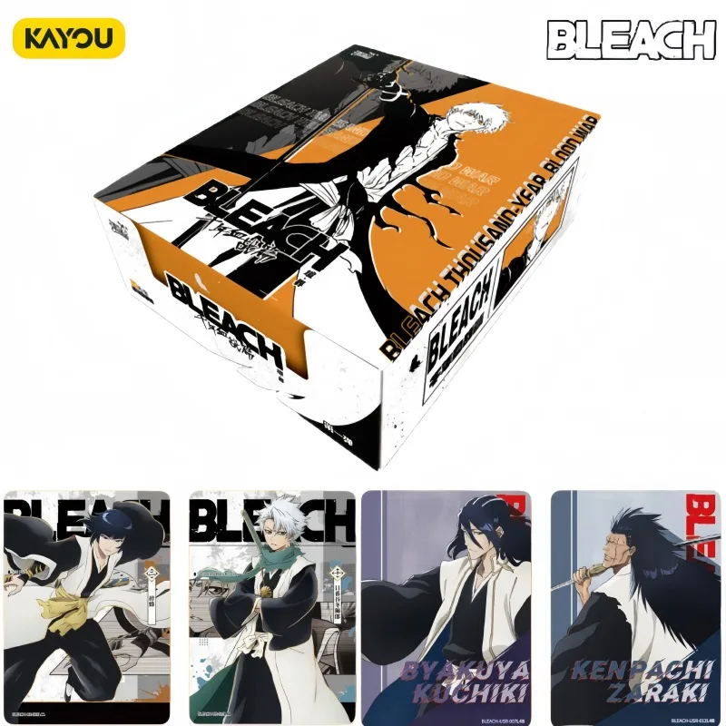 KAYOU BLEACH Card Genuine Millennium Bloody Battle Poems Protecting Anime Cartoon's Destiny Collection Card Toy Ornaments Gifts