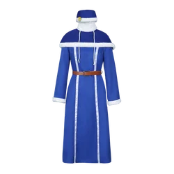 ホットアニメジュビア・ロクサー コスプレ衣装 ロングドレス 帽子、ベルト、ショール付き