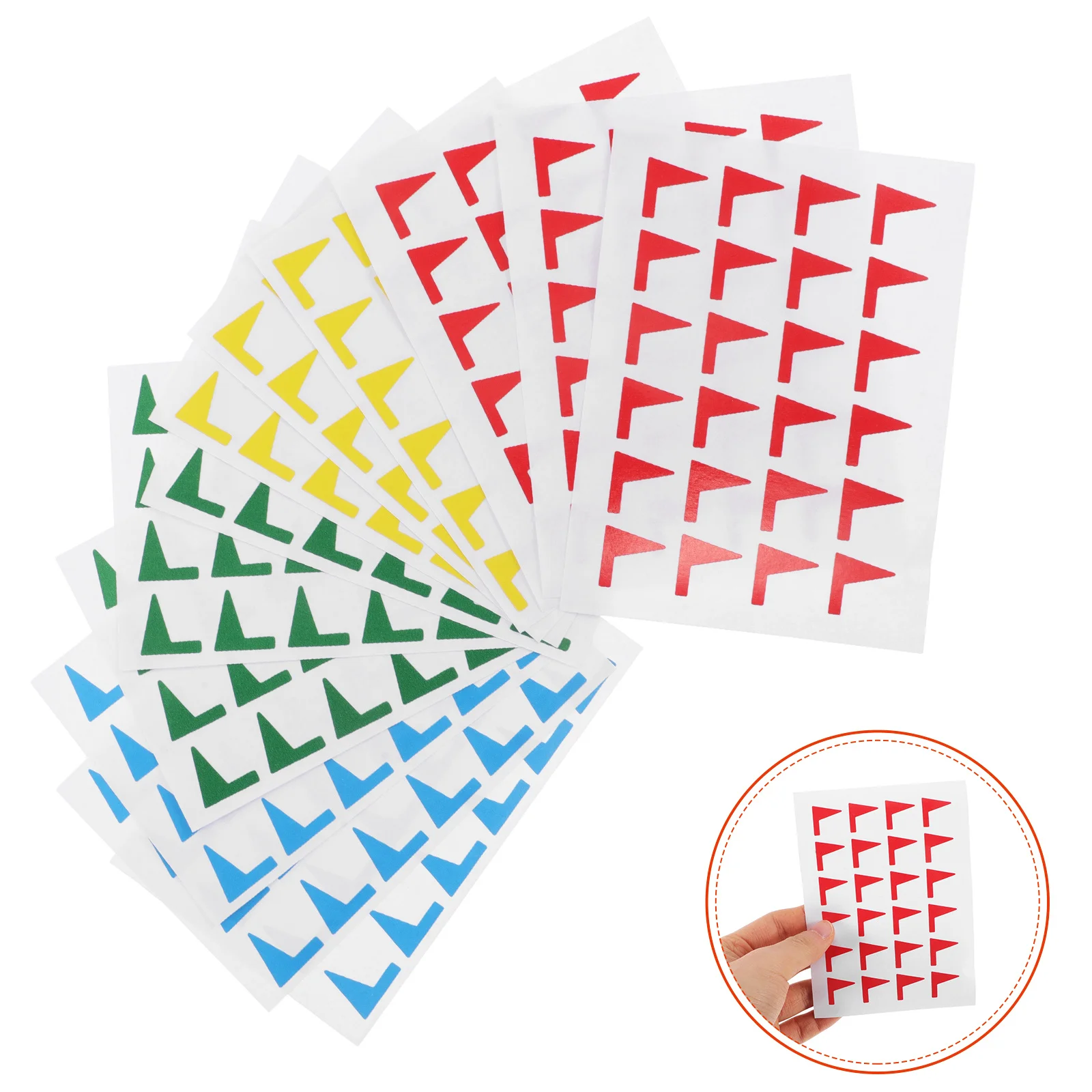 

1Pack Map Marking Stickers Reusable Flag Labels for Learning Geography Self-Adhesive Decals for Maps Notebooks Calendars