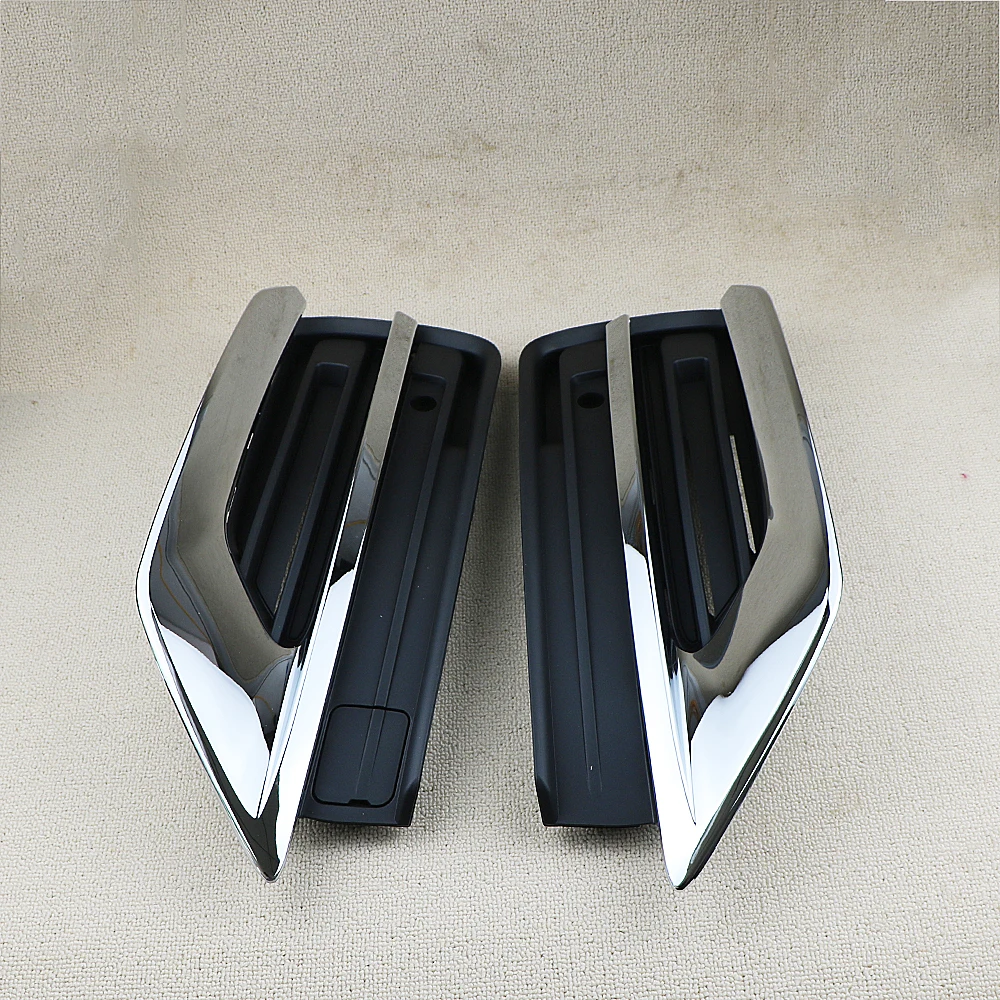 31663514 31663515 Front Bumper Fog Lamp Light Trim Cover Frame Grille Lid Bezel Hood For Volvo XC90 2020-2022 31663539 31663540