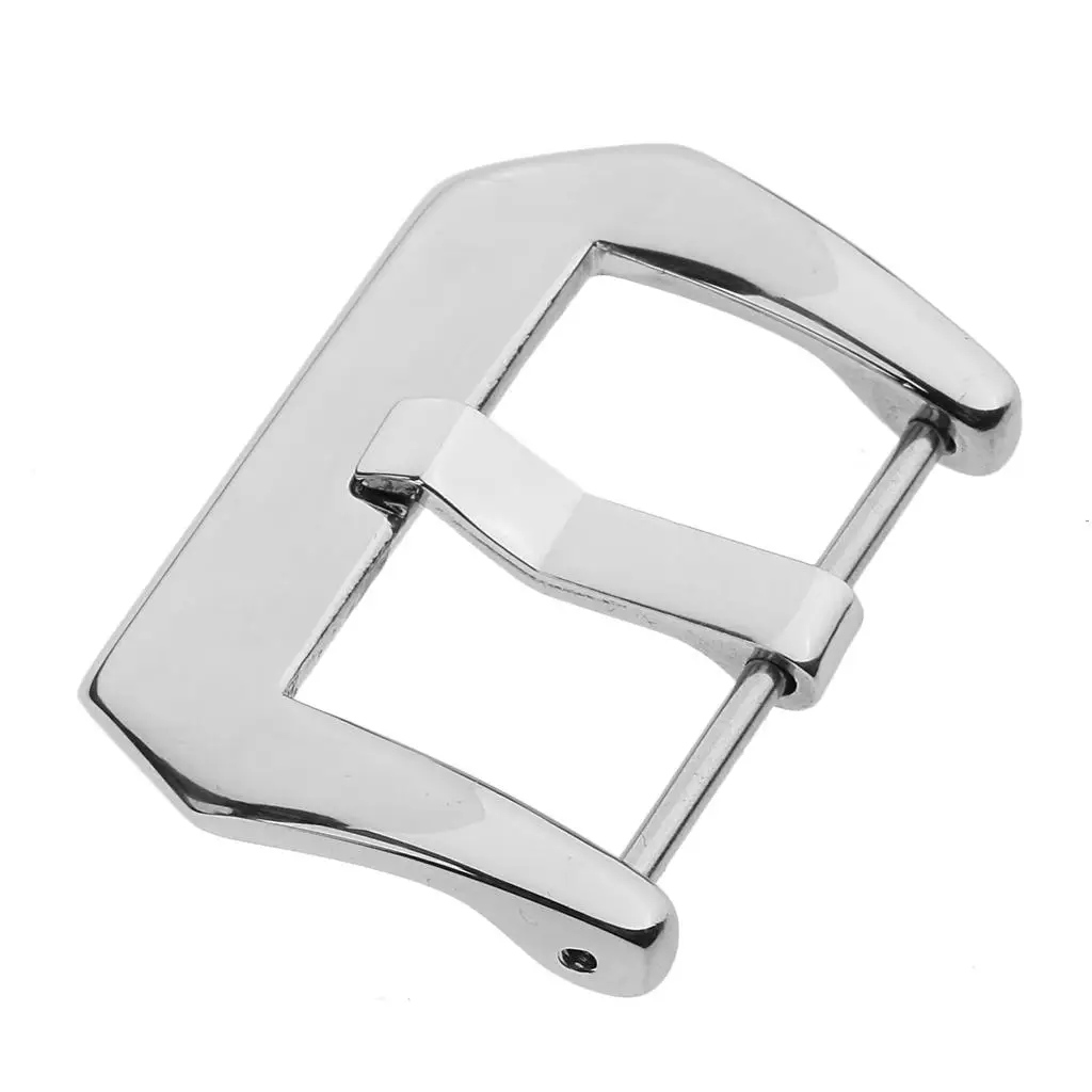 Screw Bar Watch Band Buckle Stainless Steel Pin Buckle Part for 18mm 2