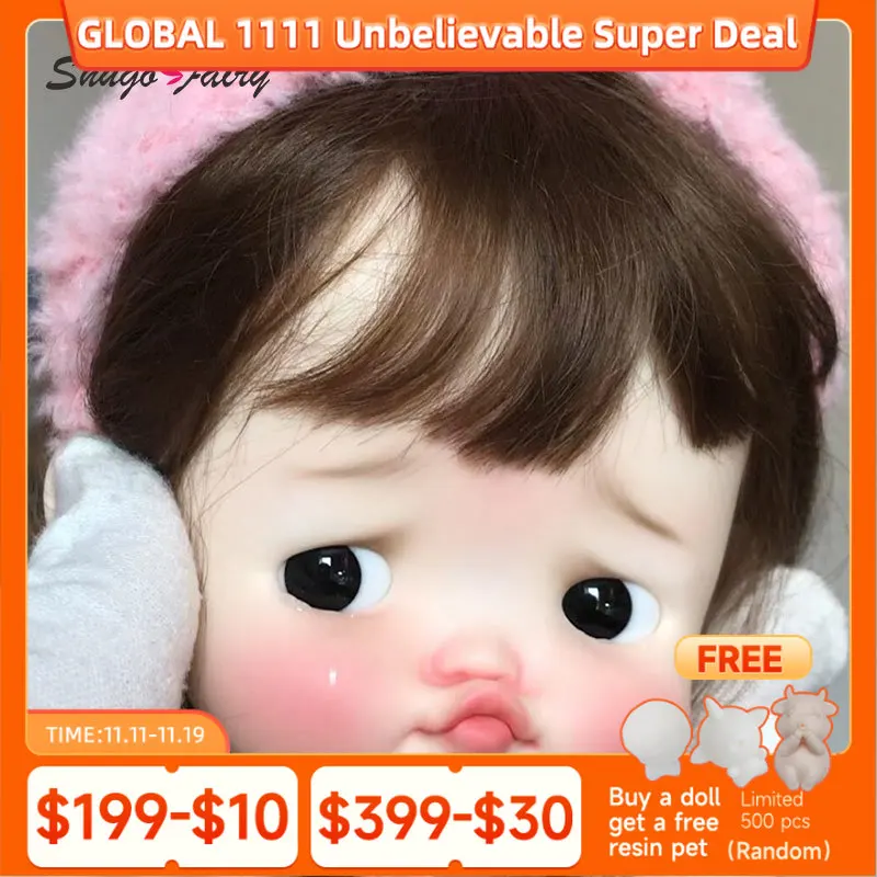 

Шарнирная кукла BuDin 1/6, аниме Blythe Reborn Qbaby, фигурка, искусство, модные принцессы, куклы для девочек, утки, Shugafairy Oueneifs