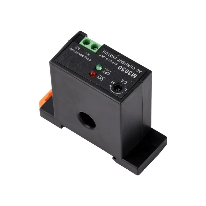 【VALUE MONEY】Current Sensing Switch AC Current Sensing Switch 0.2A-30A Induction Relay For Overcurrent Protection Monitoring