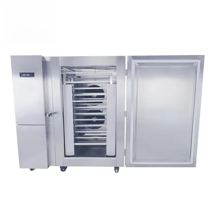 Customized Quick Freeze Cabinet Nitrogen Blast Freezer Upright Commercial Machine for Bakery Kitchen Food Preservation