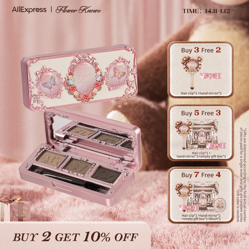 

Палитра для бровей Flower Knows Midsummer Fairytales Collection