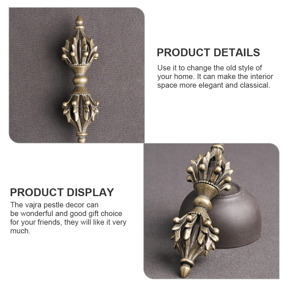 

Украшение с пестиком Ваджры Материал премиум-качества Компактный Легкий Легкий для переноски Интерьер магазина Элегантность Классический