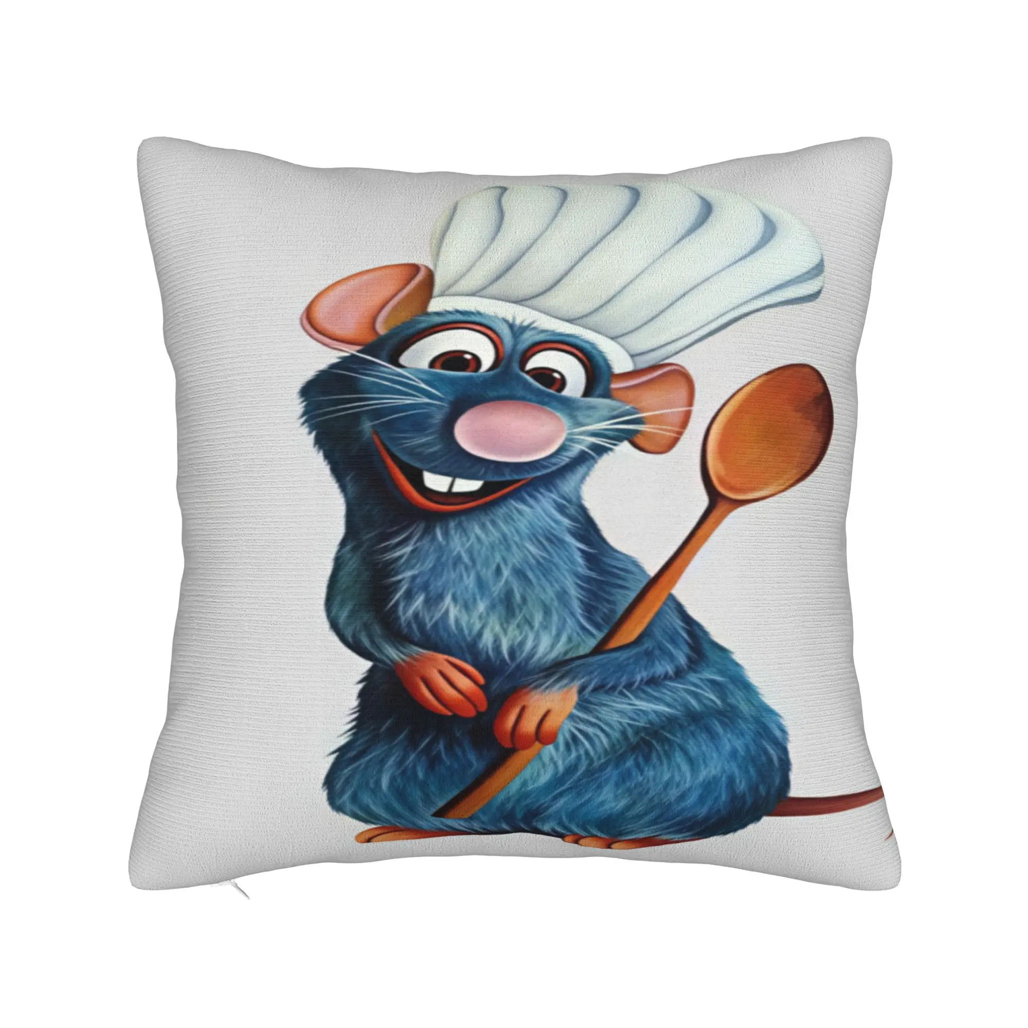 Ratatouille Pillow Case Anyone Can Cook  Vintage Pillow Cover Design Pillowcases For Sofa Home Decor