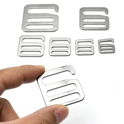 Stainless Steel Adjuster Square Buckle 