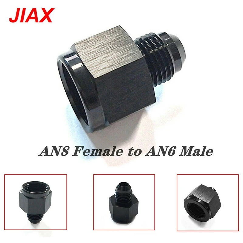 AN8 Female - AN6 Male Connection Conversion Screws, Connection Conversion Screws for Changing Diameter, Connection Adapters