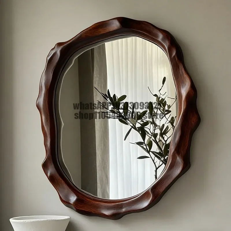 Cloud makeup mirror Cream wind desktop desktop mirror High value wall hanging, portable, light luxury vanity mirror