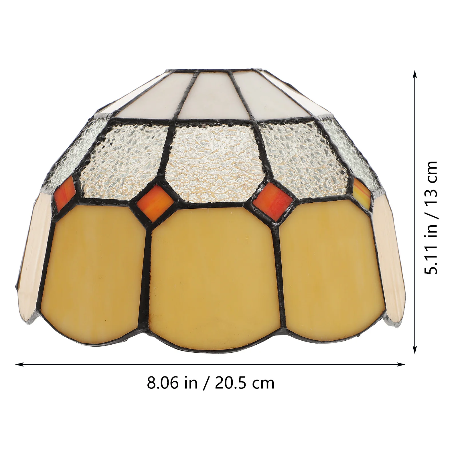 

Glass Lamp Shade Colored Chandelier Light Cover Elegant Lampshade for Ceiling Pendant Wall Sconce Replacement Glass Shade