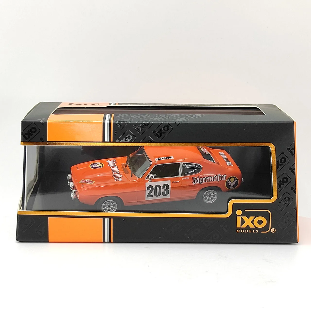 

Литой под давлением IXO масштаб 1:43 Ford CAPRI MK I # 203 Монте-Карло Ралли 1973, модель автомобиля из сплава, Коллекционная игрушка, подарок, сувенирный дисплей