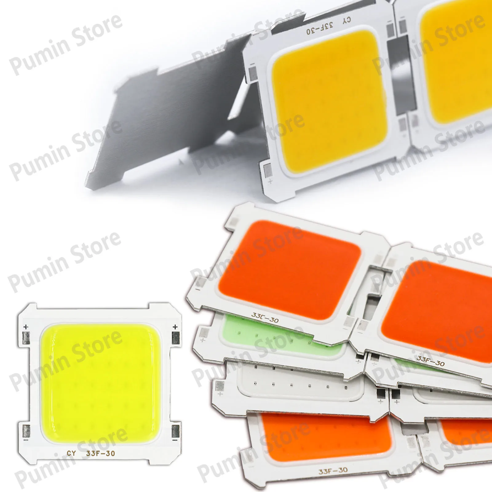 LED 3V 3333 COB Koralik Przenośna Mini Super COB Latarka Brelok Bombillas LED Akcesoria Sprzęt Kempingowy DIY 1/5/10 szt.