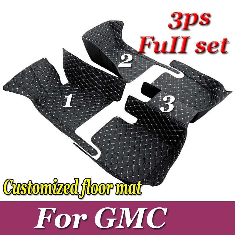 Car Floor Mats For GMC Sierra 1500 Sierra 2500 Yukon XL Terrain acadia Canyon Envoy Jimmy Acadia Car Accessories